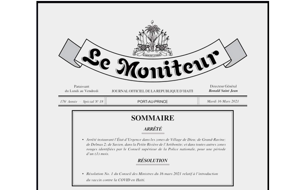 Du décret sur l’État d’urgence sécuritaire ?